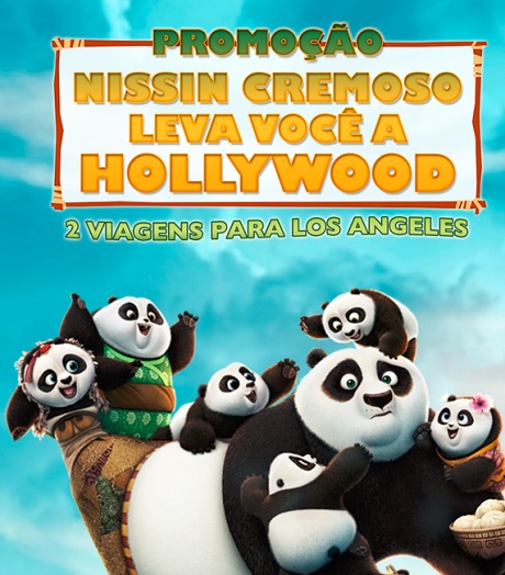 Promoção Nissin Cremoso leva você à Hollywood