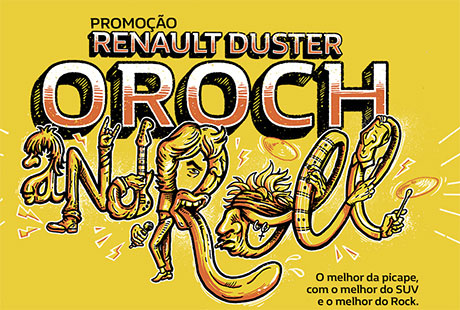 Promoção Renault Oroch and Roll