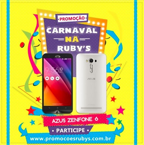 Promoção Mês do Carnaval na Ruby’s