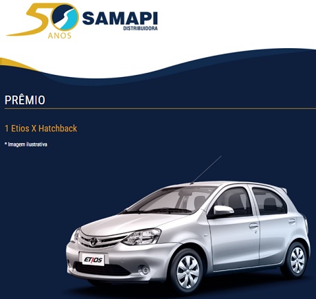 Promoção A Samapi dá um Toyota para você