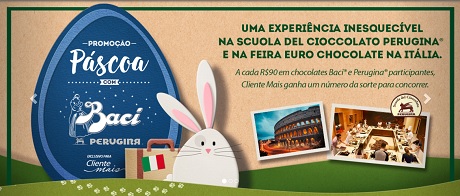 Promoção Páscoa Baci Perugina e Pão de Açúcar