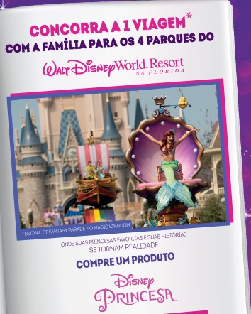 Promoção Capricho e Walt Disney História de Princesa Disney