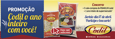Promoção Codil o ano inteiro com você