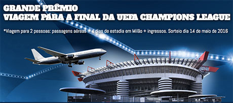 Promoção A Globo e Você na UEFA Champions League