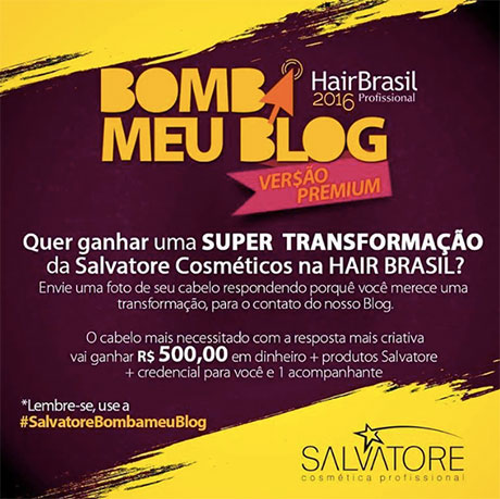 Promoção Gloss Rosa Bomba meu Blog