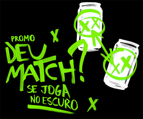 Promoção Guaraná Antarctica Black Deu Match? Se Joga no Escuro