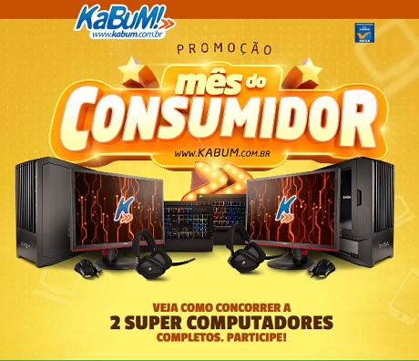 Promoção Kabum Mês do Consumidor