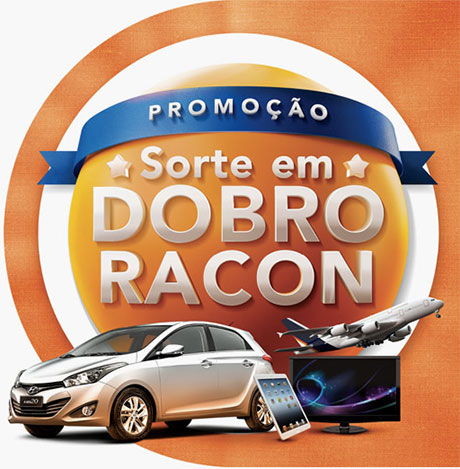 Promoção Sorte em Dobro Racon