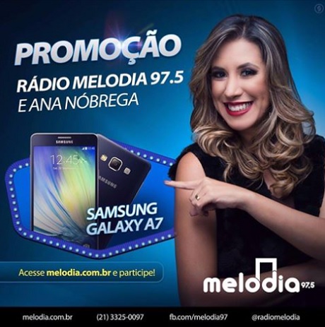 Promoção Melodia e Ana Nóbrega Quer ganhar um super smartphone
