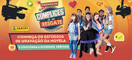 Promoção SBT e Panini Cúmplices de um Resgate