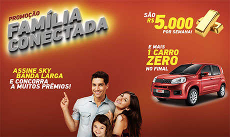 Promoção Sky Família Conectada