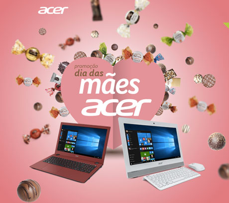Promoção Dias das Mães Acer
