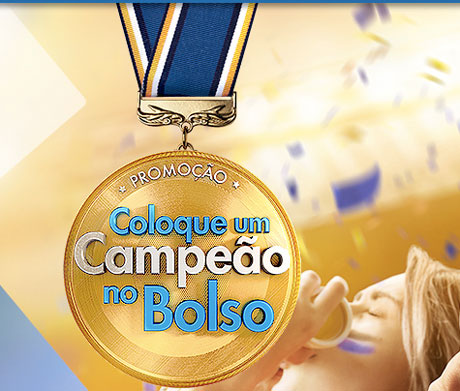 Promoção Caixa Coloque um Campeão no Bolso