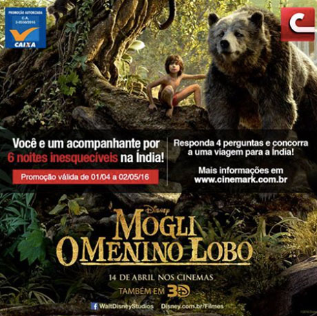 Promoção Cinemark Uma Aventura de Cinema