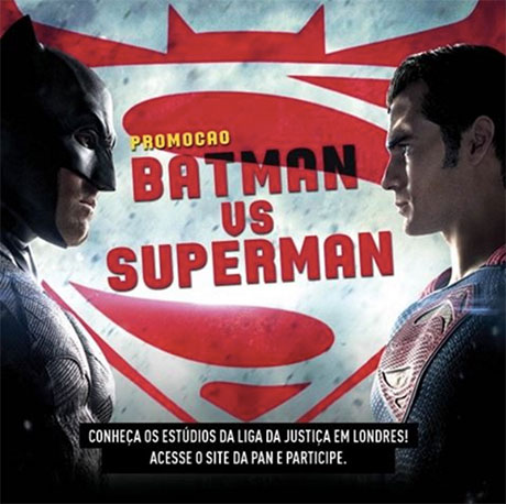 Promoção Warner e Jovem Pan Batman vs Superman, de que lado você está?