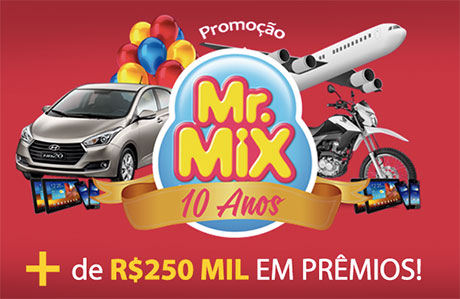 Promoção 10 Anos Mr. Mix