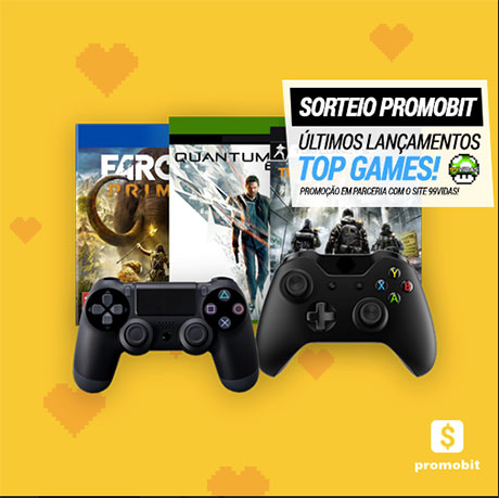 Promoção Promobit com 99Vidas