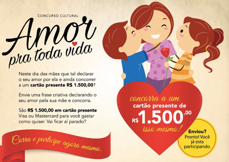 Promoção Uze Compras Amor pra toda vida