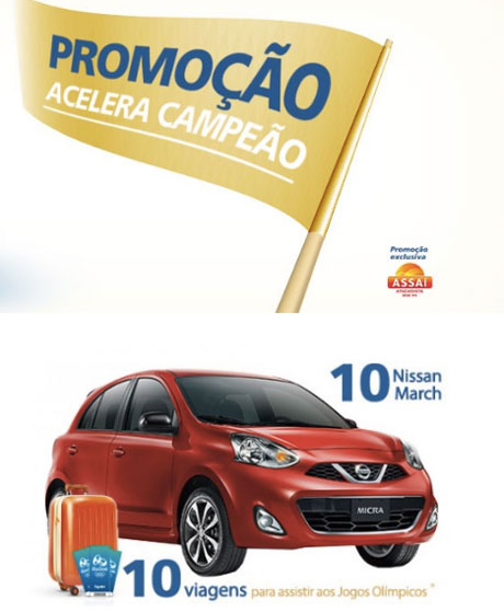 Promoção P&G e Assaí Atacadista Acelera Campeão