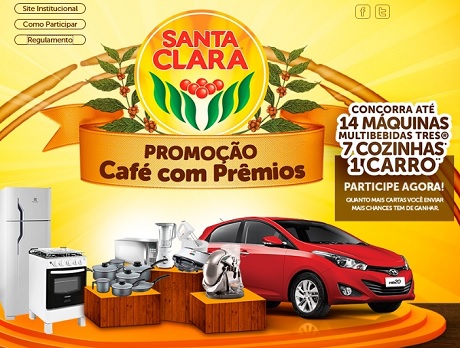 Promoção Santa Clara Café com Prêmios
