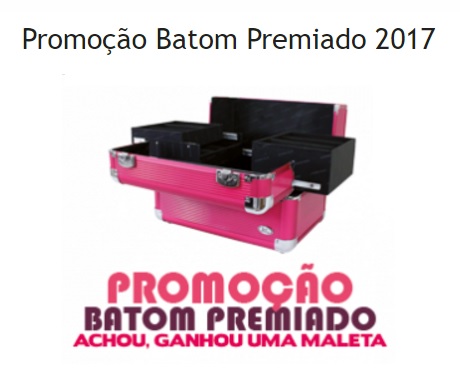 Promoção Facinatus Batom Premiado