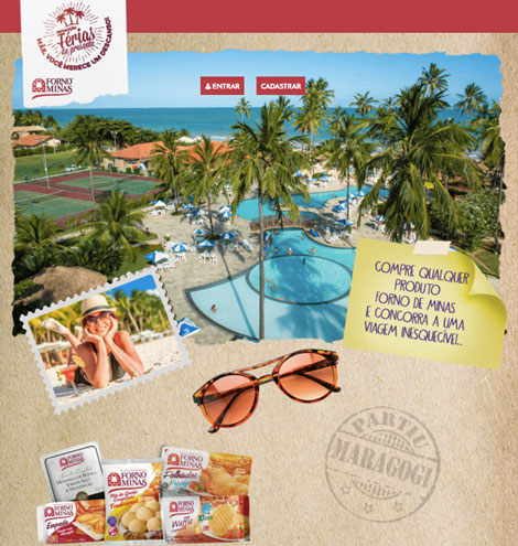 Promoção Forno de Minas Férias de Presente