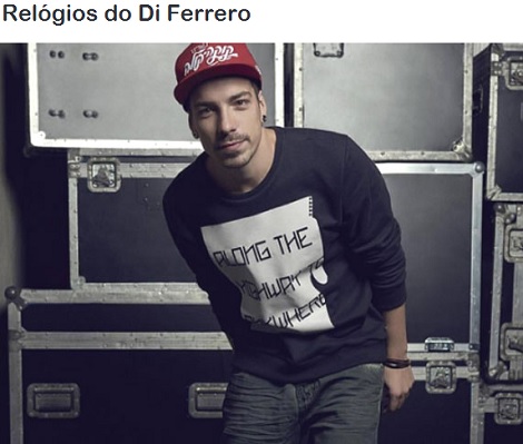 Promoção Mix FM Relógios do Di Ferrero