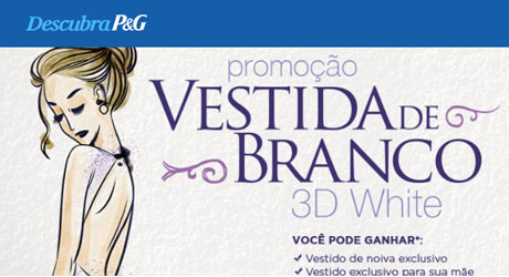 Promoção P&G Vestida de Branco