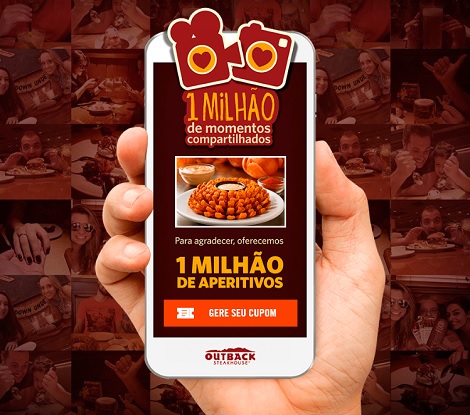 Campanha Outback Steakhouse 1 Milhão de Momentos