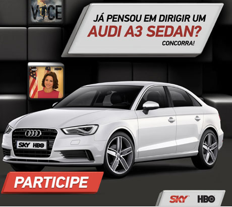 Promoção Sky dirija com HBO