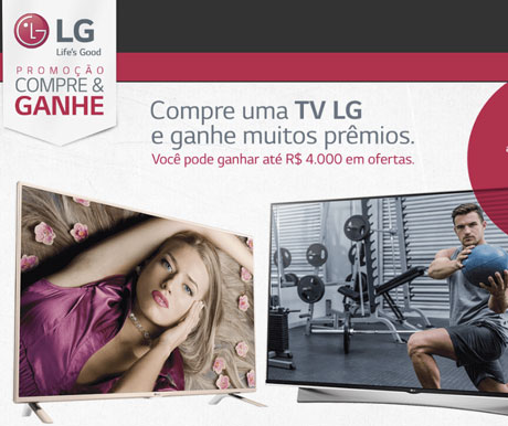 Promoção TV LG Que Dá Prêmios