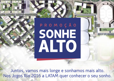 Promoção Sonhe Alto Latam