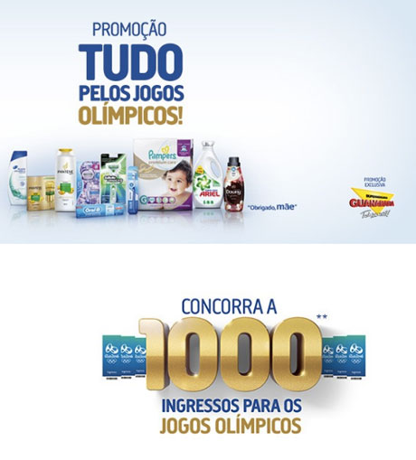 Promoção P&G e Guanabara Tudo Pelos Jogos Olímpicos