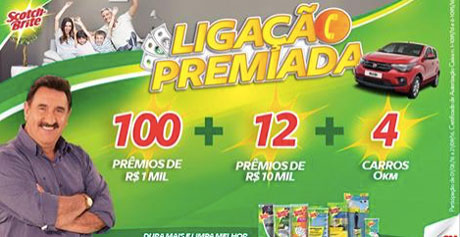 Promoção Ligação Premiada Scotch Brite