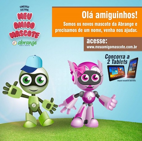 Promoção Abrange Meu Amigo Mascote