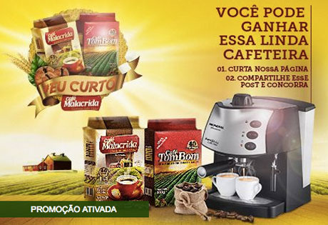 Promoção Eu Curto Café Malacrida 