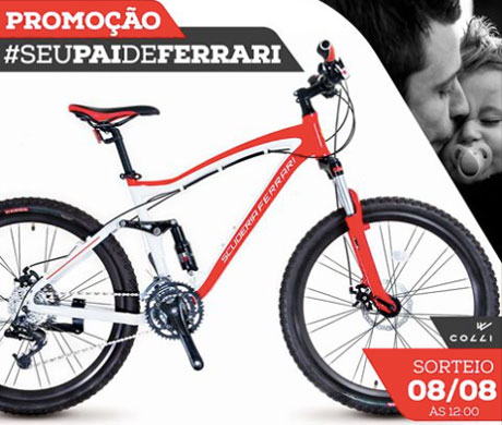 Promoção Colli Seu Pai de Ferrari
