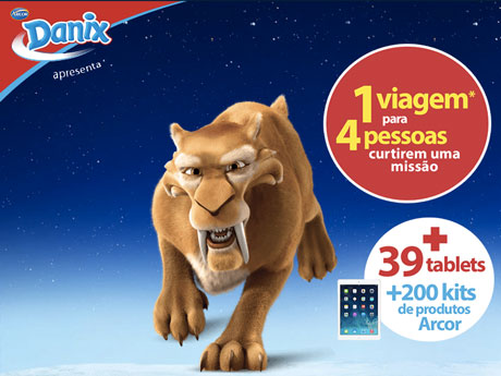 Promoção Danix Missão Era do Gelo O Big Bang