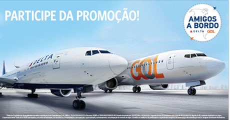 Promoção Amigos a Bordo Delta e Gol