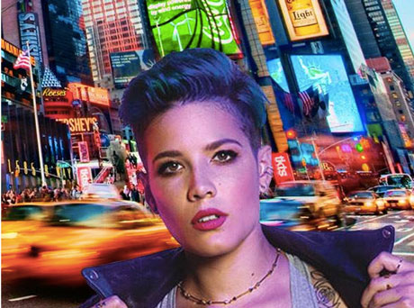Promoção Mix FM Halsey em Nova York