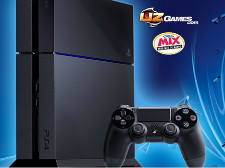 Promoção Mix e a Uz-Games vão te um PlayStation 4