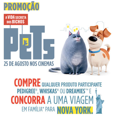 Promoção Pedigree A Vida Secreta dos Bichos