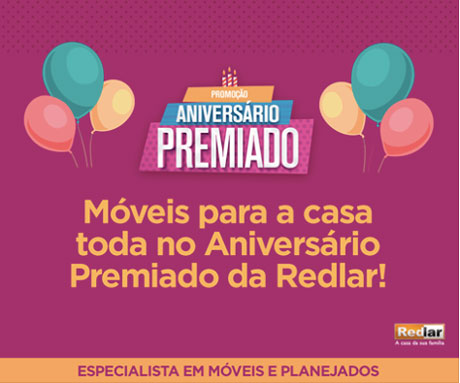 Promoção Redlar Aniversário Premiado