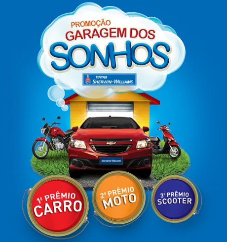 Promoção Sherwin-Williams Garagem dos Sonhos