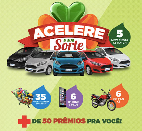 Promoção Sumerbol Supermercados Acelere Sua Sorte