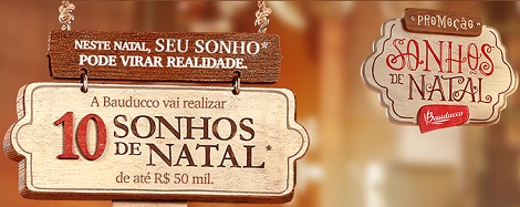 Promoção Bauducco Sonhos de Natal