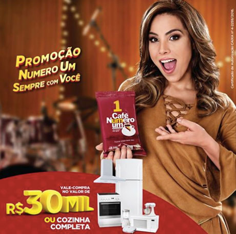 Promoção Café Número Um Sempre com Você