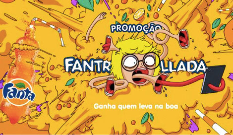 Promoção Fanta Fantrollada