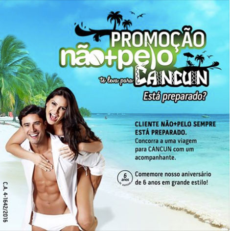 Promoção Não+Pelo Te Leva Para Cancun
