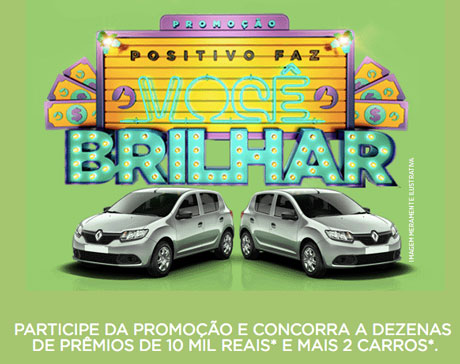 Promoção Positivo faz você brilhar